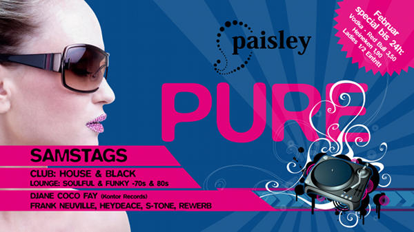 Paisley Pure, Erlangen